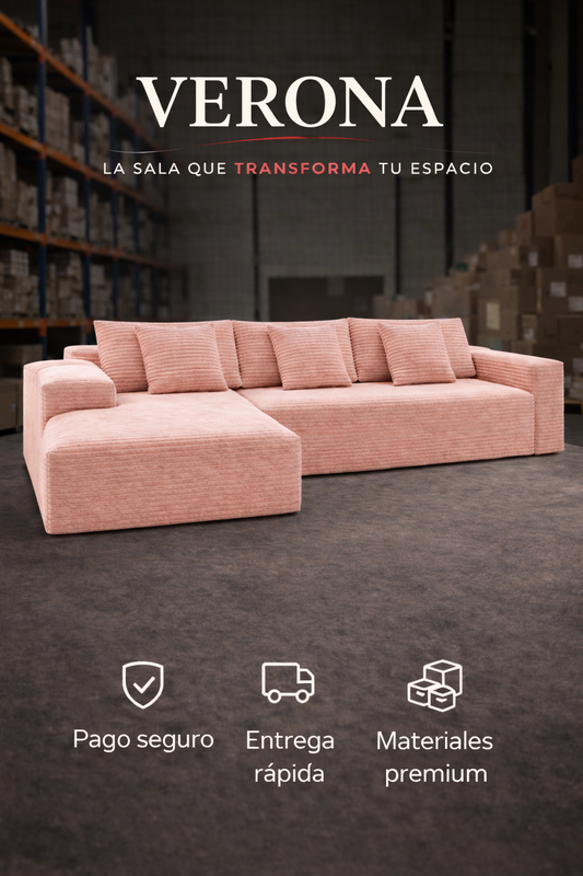 Verona® SHOPFLIX — El toque premium que tu sala necesitaba.